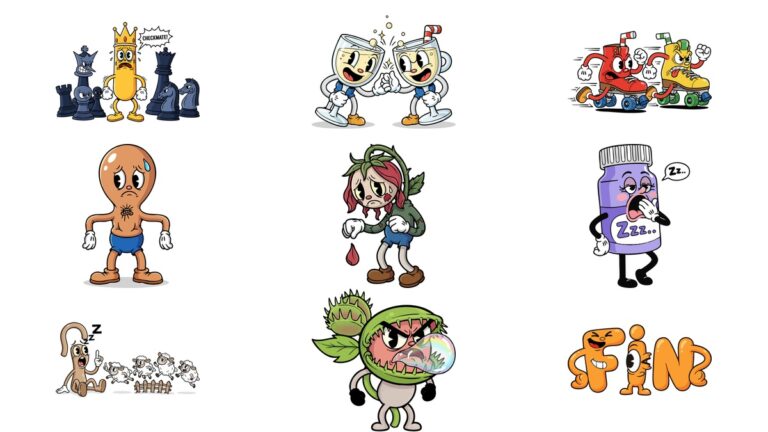 러버호스 AI 일러스트 벡터 이미지 무료 다운로드 (2) | 체크메이트 당해 긴장한 체스 킹